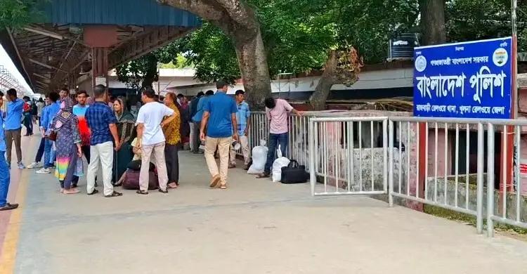 রাজবাড়ীতে ট্রেনে কাটা প‌ড়ে দুজনের মৃত্যু