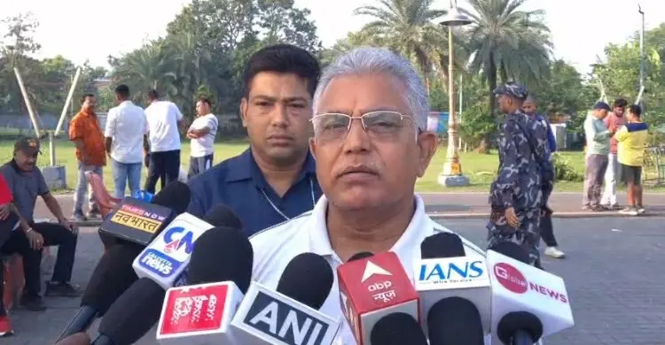 বিদেশি অর্থায়নে ভারতে বিশৃঙ্খলার চেষ্টা হচ্ছে: দিলীপ ঘোষ