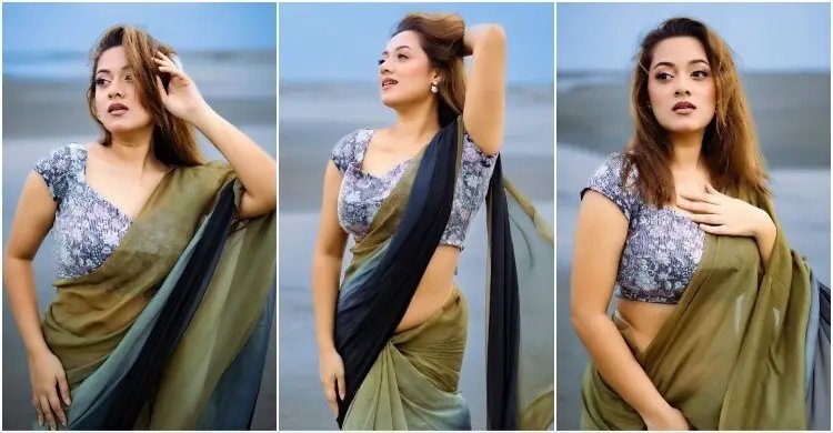 ‘দীঘি আপু এত সুন্দরী, জানা ছিল না’, কক্সবাজারের মায়াবতী নায়িকা