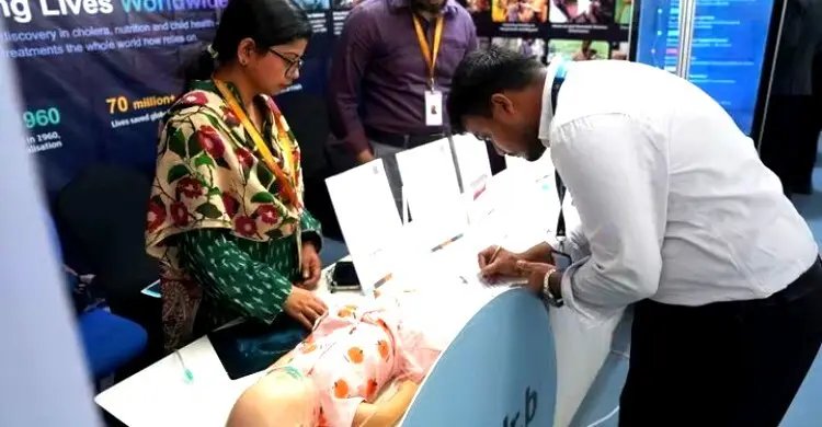 জীবনরক্ষাকারী উদ্ভাবন তুলে ধরছে আইসিডিডিআর,বি