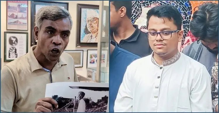 জিন্নাহর ছবি ছিঁড়ে ফেললেন ঢাবি শিক্ষার্থী, যে ব্যাখ্যা দিলেন ফরহাদ