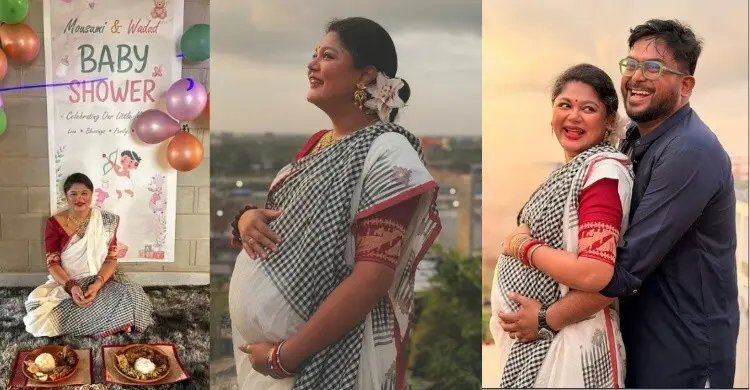 মা হওয়ার অপেক্ষায় মৌসুমী হামিদ, ঘরোয়া আয়োজনে বেবি শাওয়ার