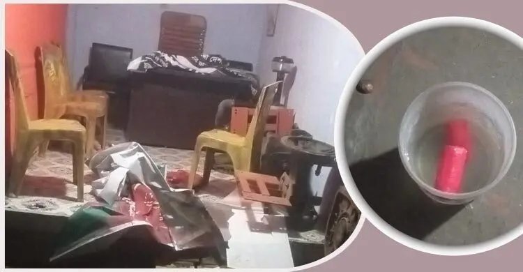 রাতে বিএনপি কার্যালয়ে ভাঙচুর, ২ ককটেল উদ্ধার
